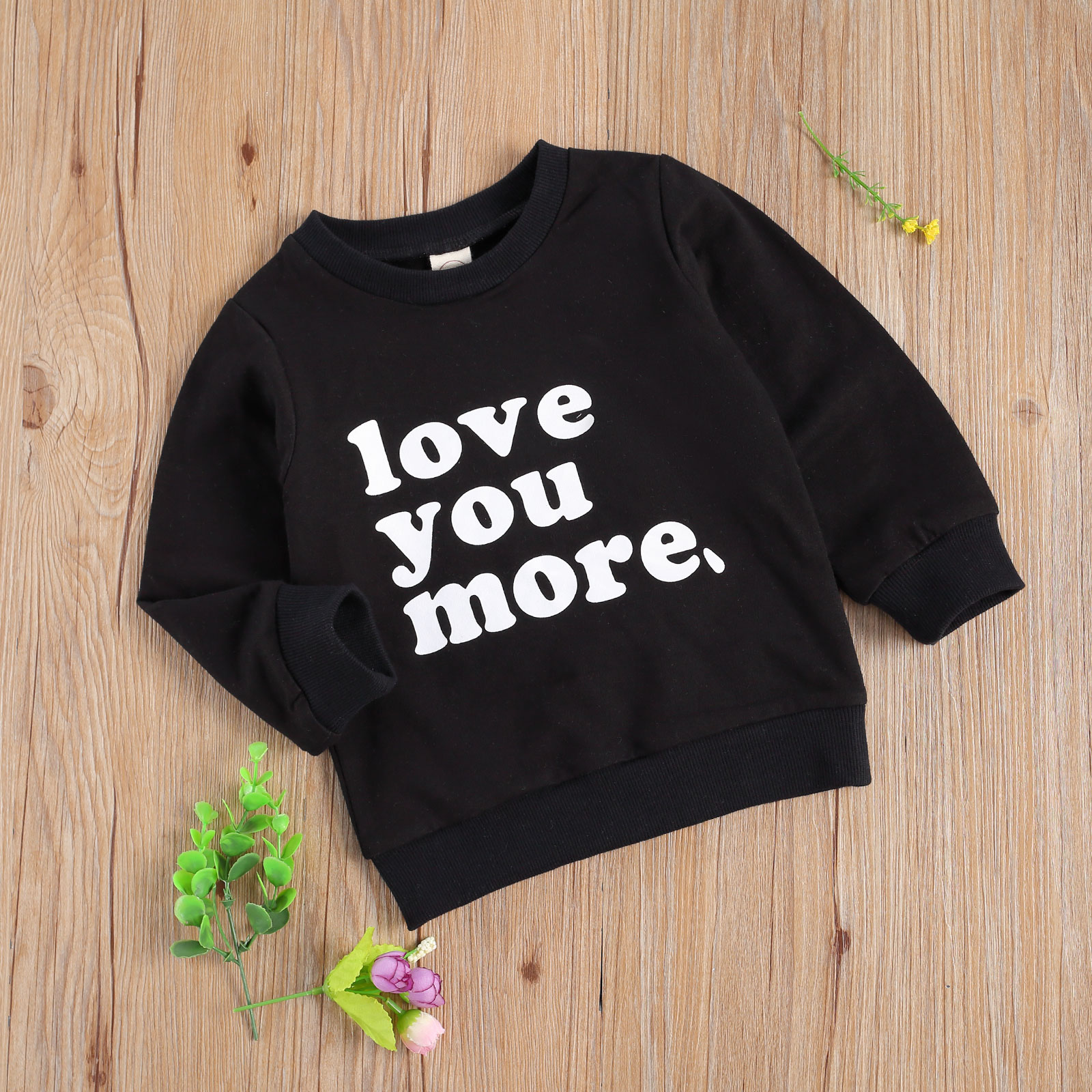 Toddler Infant Kid Baby Boy Sweatshirts Casual Long Sleeve Letter Child Clothes Tops Autumn Winter Costumes