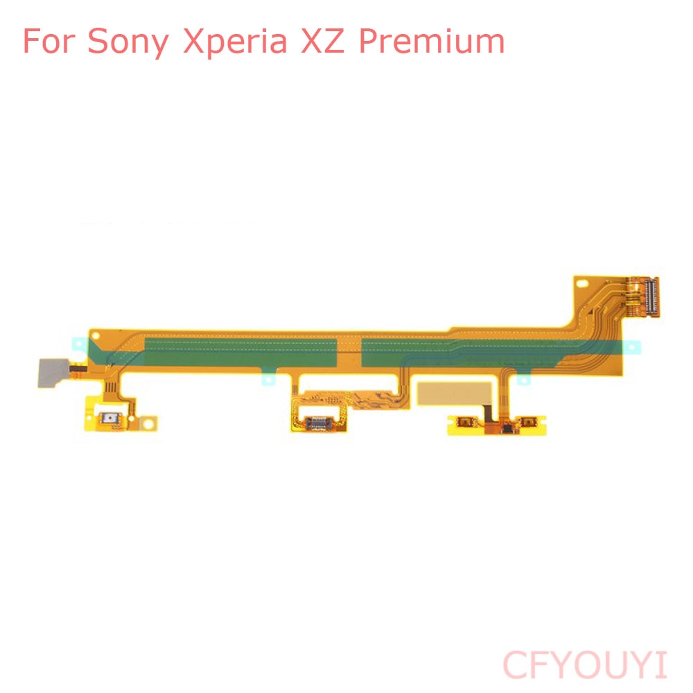 Originele Voor Sony Xperia XZ Premium XZP Power Knop Op/Off Volume Knoppen Flex Kabel Deel