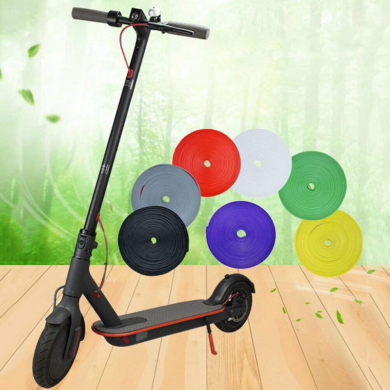 8m Electric Scooter Bumper Protective Scooter Body Strips Anti-Collision Protection For Xiaomi M365 Mijia Pro Electric Scooter