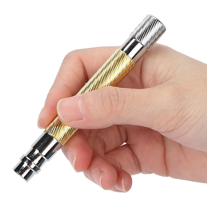 Safety Razor Handle Practical Metal Hand Shaver Handle Reusable for Safety Razors