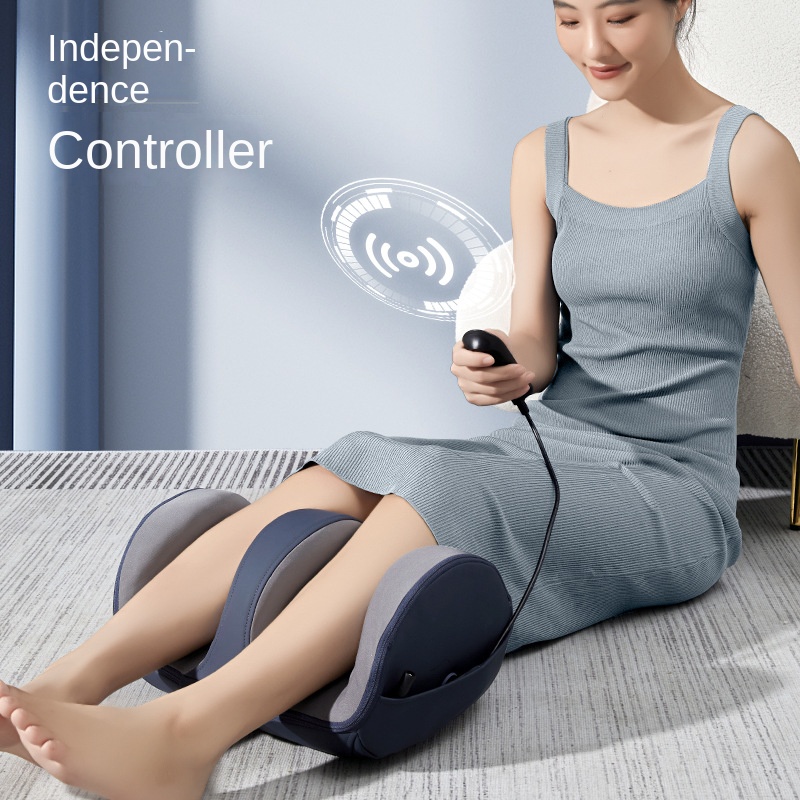 Verwarming Kneden Kalf Voet Massager Machine Oplaadbaar Been Ontspanning Apparaat met Controle voor Thuis Spiervermoeidheid Verlichting