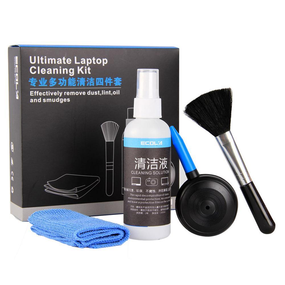 Ecola computer cleaning kit screen cleaner multi-function four-piece CD-EL140 value H1D0