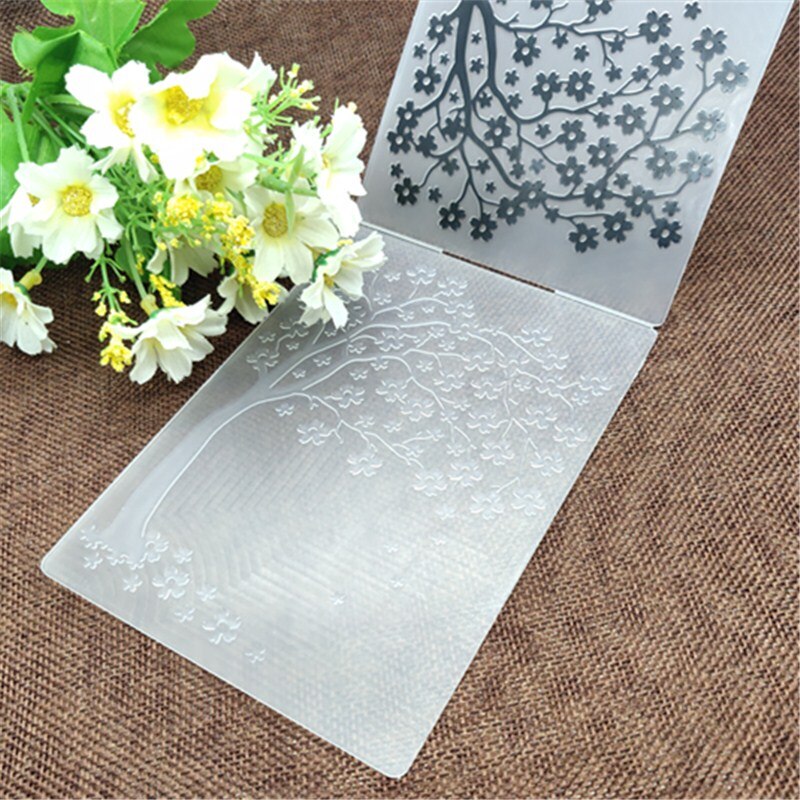 Trees print DIY Plastic Embossing Folders for DIY Scrapbooking Paper Craft/Card Making Decoration Supplies
