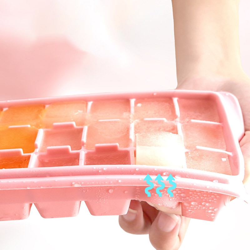 24pcs/box Self Made Ice Cube Kitchen Refrigerator DIY Ice Cube Tray Maker Mold For Whisky Quick Freezer