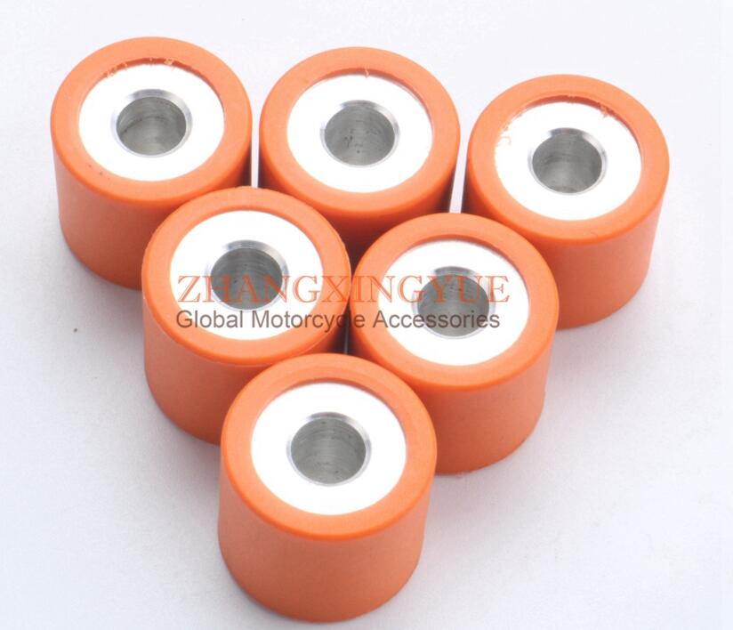 6PC Variator Rollers Roller Weights 19 x 17mm 5gram 7gram 9gram for APRILIA 125 Atlantic Eu3 Mojito Scarabeo Light City Sr150: 9G