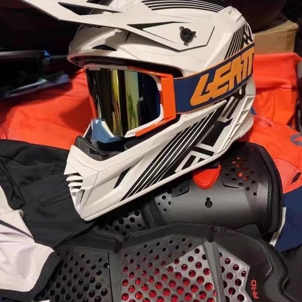 LEATT Velocity 6.5 Motocross Goggles Double Layers Anti Fog Motorcycle Goggle Outdoor Sport Skiing Glasses MTB Downhill Eyewear