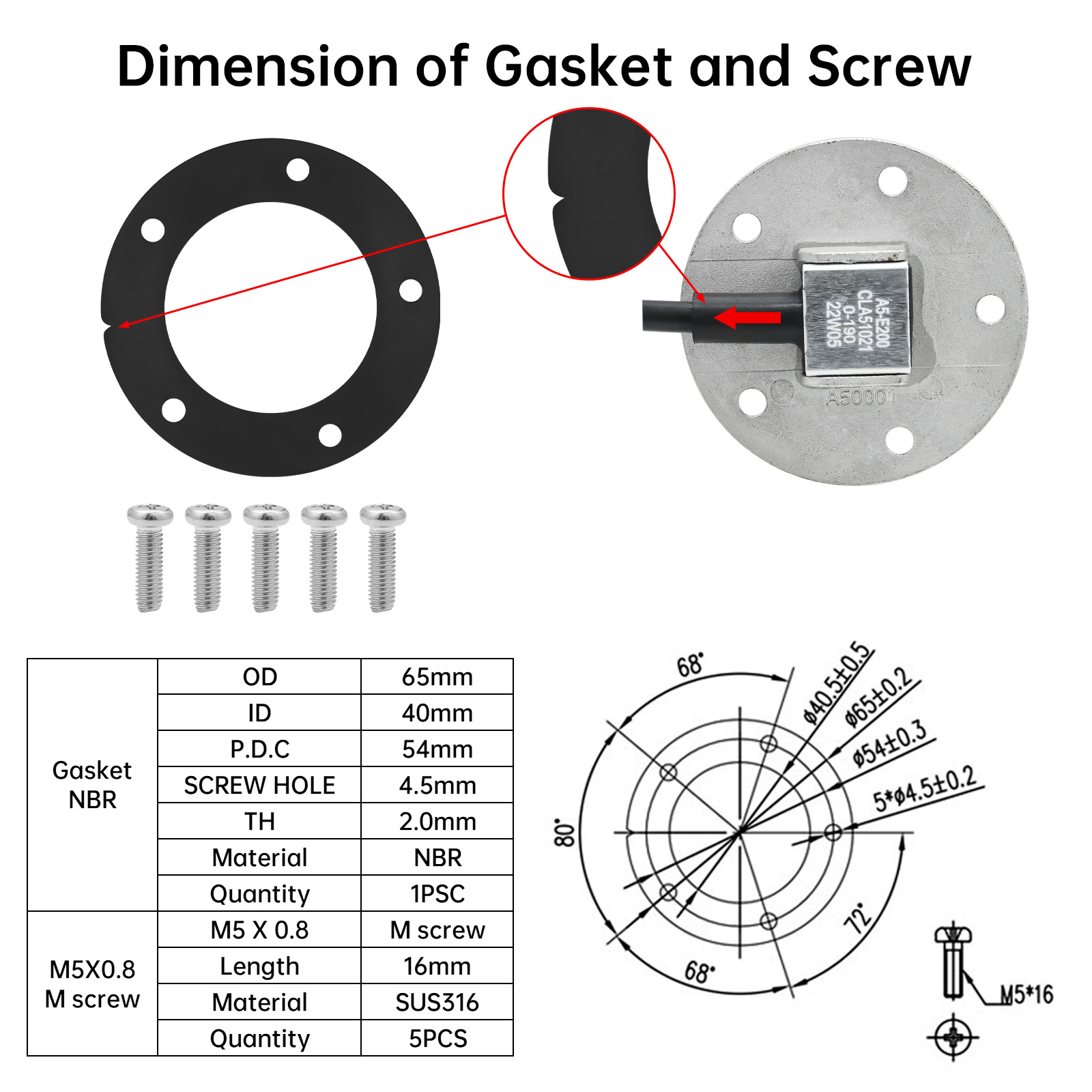 125/175/225/275/325/375/425mm Fuel Level Gauge Sensor Fuel Sender Unit Fit fuel gauges water level meter 0-190/240-33ohm