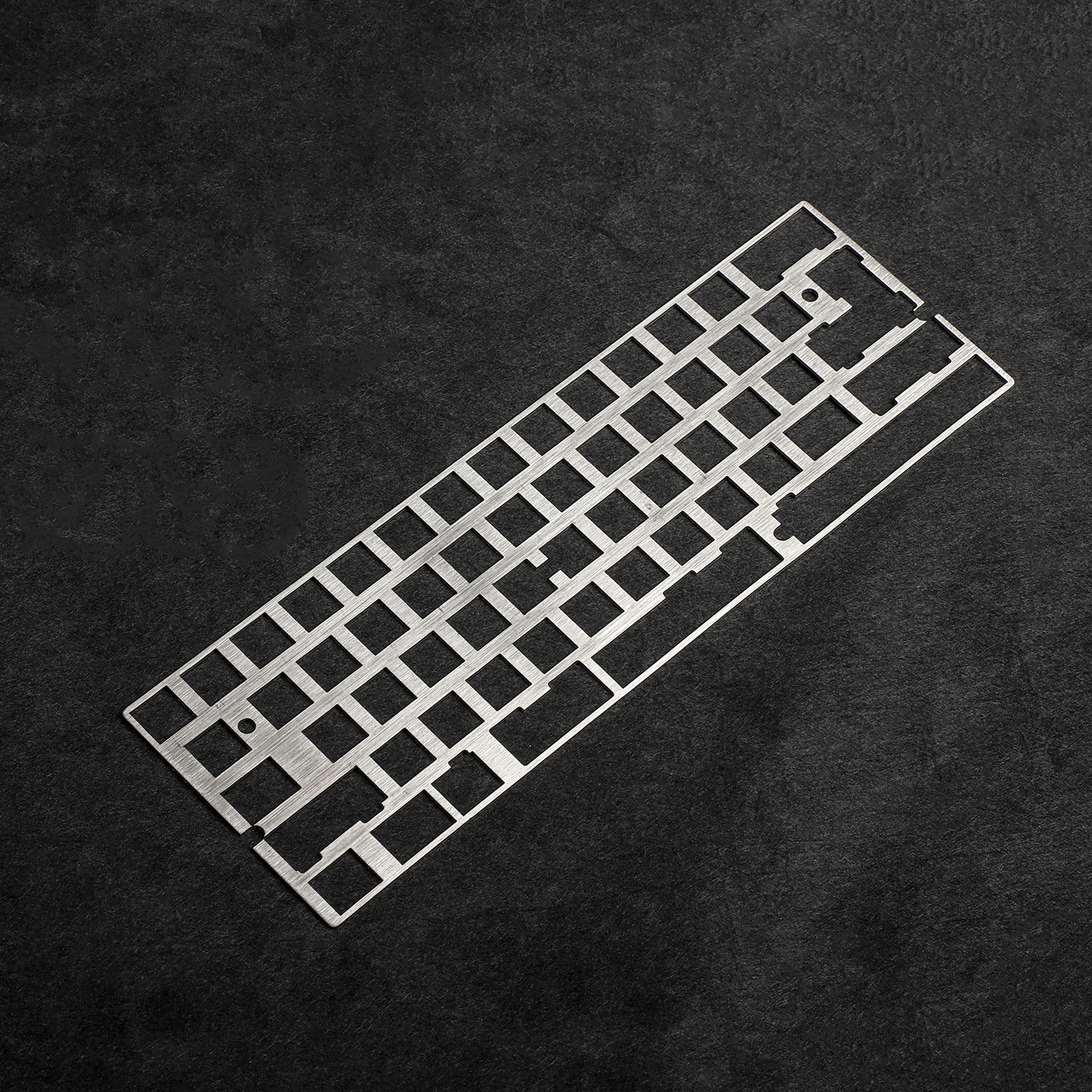 60% 61 64 Aluminum Steel Positioning Board Plate For DZ60 GH60 XD64 Bface YD64MQ DIY Mechanical Keyboard: WHITE