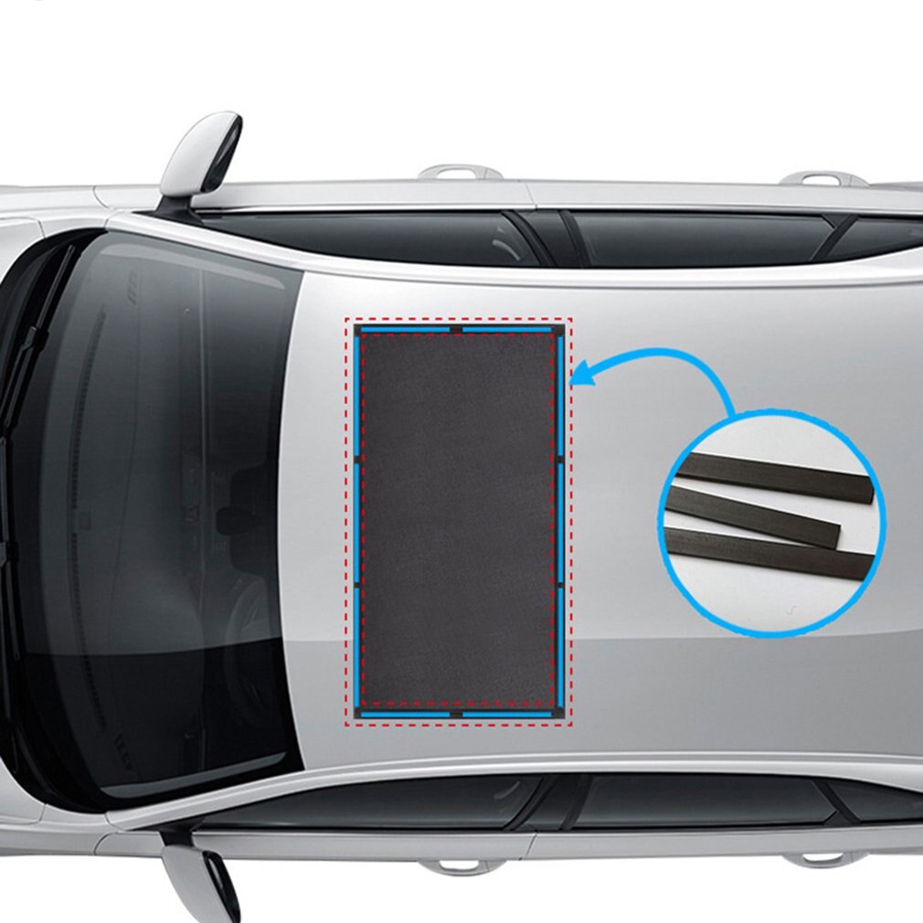 Auto schiebedach Anti-moskito bildschirme magnetische Auto schiebedach schatten vorhänge draussen Auto Anti-moskito bildschirme