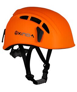 Xinda-casco de escalada en roca al aire libre, equipo de rescate de montaña, espeleología para ampliar la seguridad, trabajo de espeleología: Orange