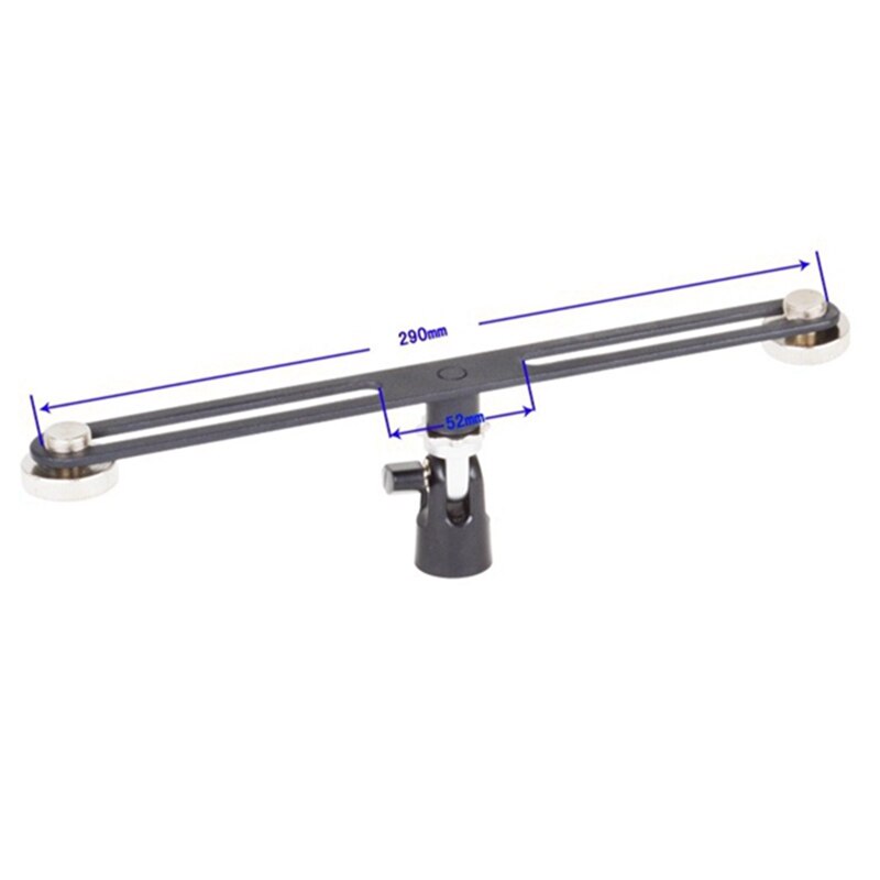 Dual Microphone Stand Stereo Recording Dual Microphone Stand for Voice, Video, Stereo Recording and Other Places