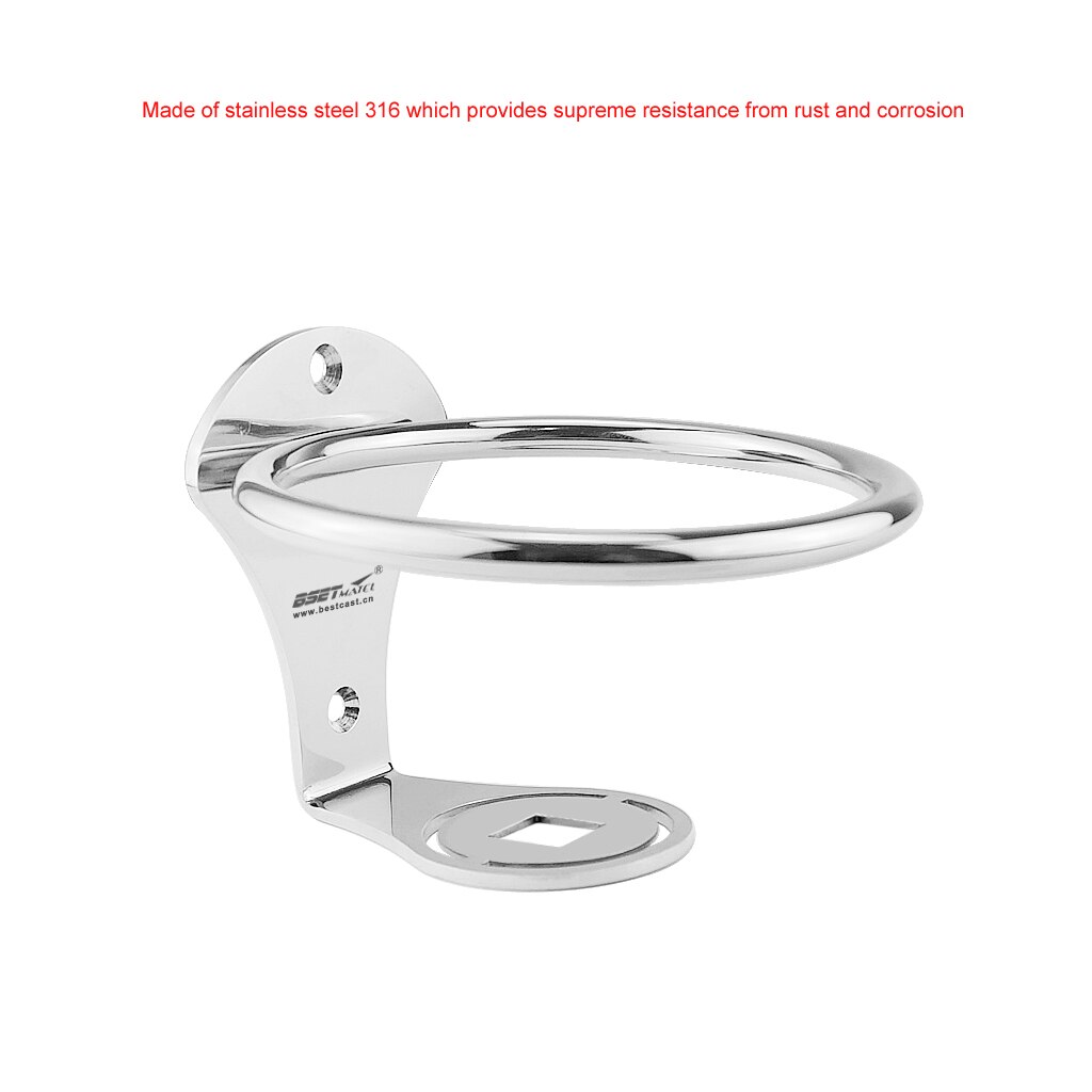 Ruostumaton teräs 316 kupin juomapidike voi pullonpidikkeen telineen kiinnitystuen auto auto merivene kuorma -auto kalastuslaatikko