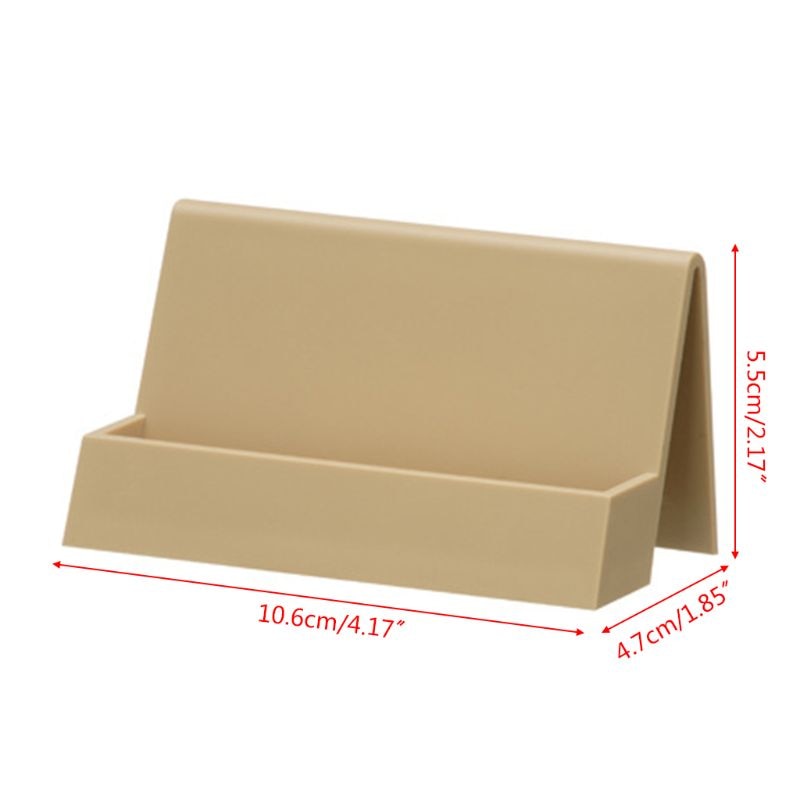 Office Business Name Card Holder Storage Display Stand Rack Table Organizer
