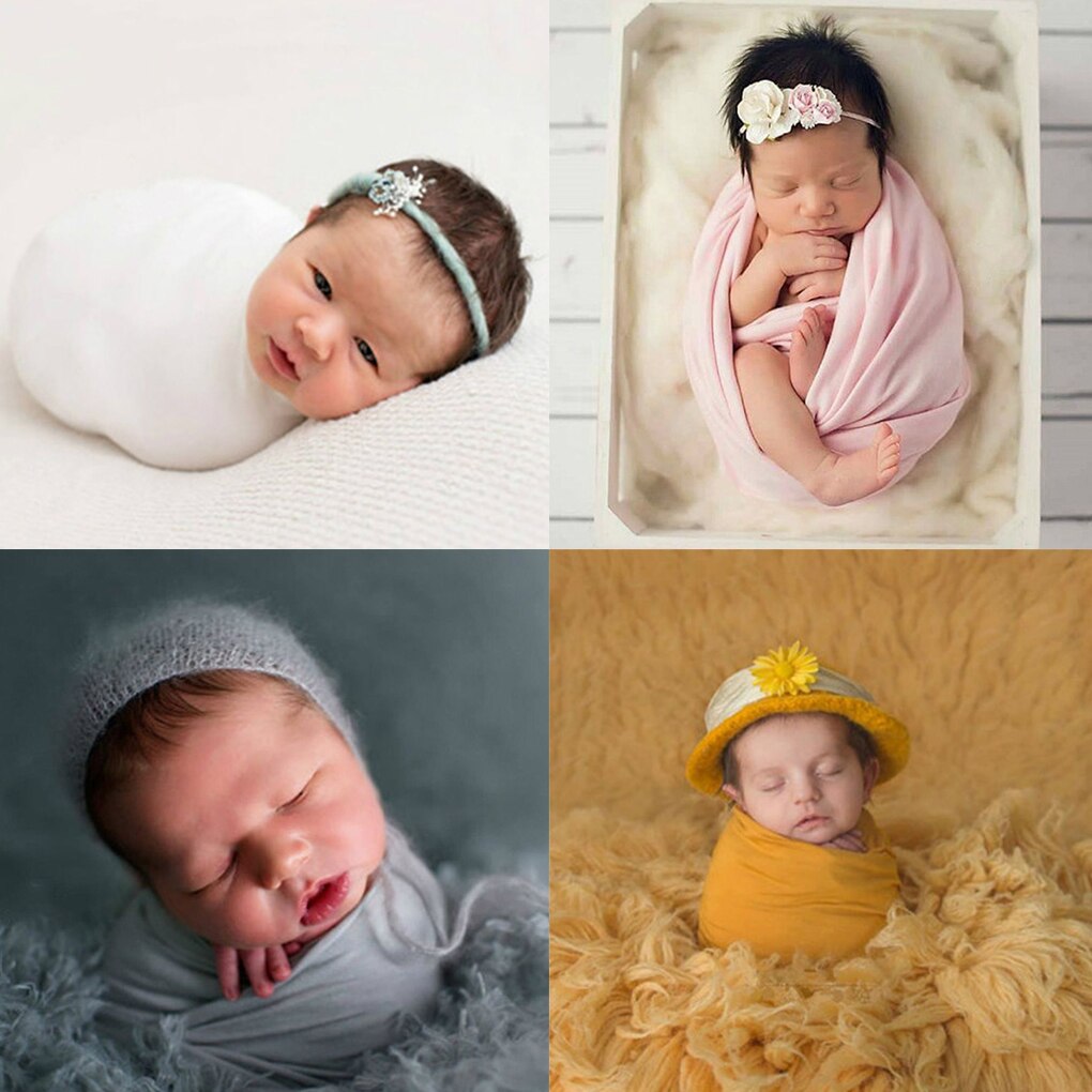 50*150cm Cheesecloth Wraps Baby To Maternity Photography Props Hammocks For Newborn Photo Baby Photography Props Soft Wrap