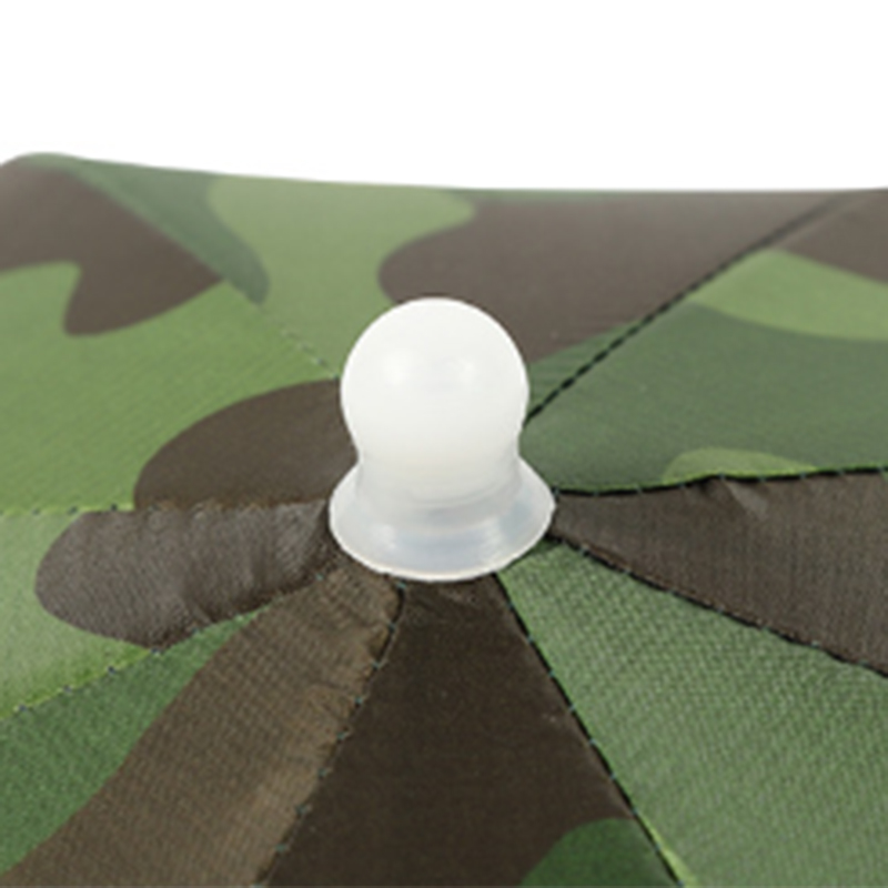 Outdoor Opvouwbare Paraplu Vissen Zonnescherm Draagbare Regenhoed Anti-UV Camping Vissen Hoofddeksels Cap Strand Hoofd Hoeden
