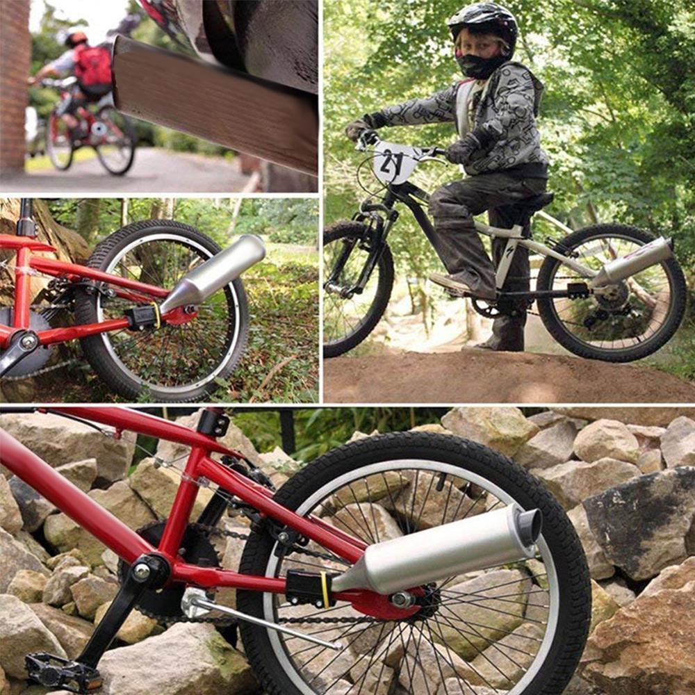 Motorcycle Bicycle Turbine Exhaust Pipe Simulation Mechanical Voice USES 6 different sound effects to simulate exhaust Whistle