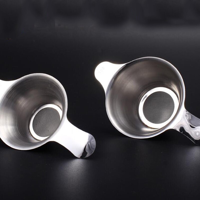1PC acier inoxydable passoire à thé Fine maille chinois Kungfu thé feuille entonnoir filtre pour thé et café accessoires de cuisine
