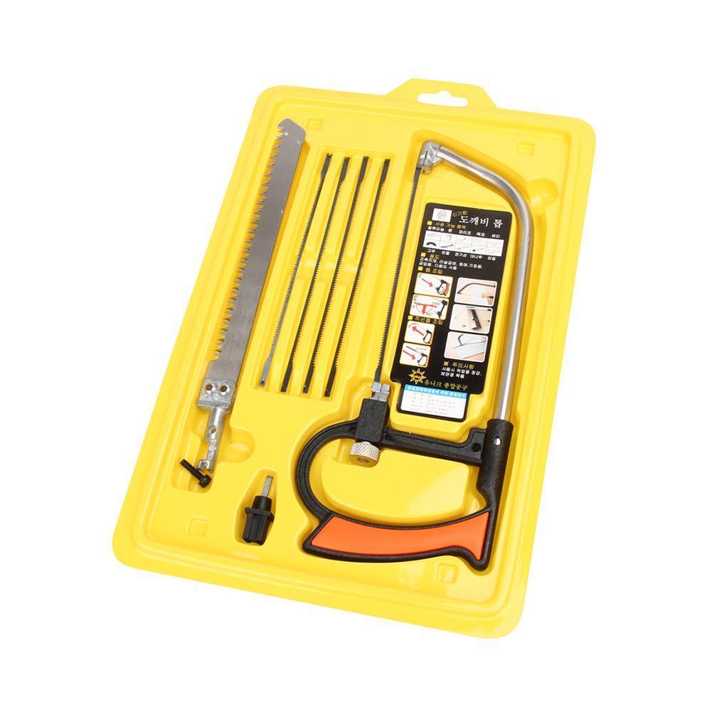 7/12PCS/SET Multifunctional Magic Hand Saw Set Woodworking Sawing Mini For Wood Steel Hand Glass Alloy Plastic Saw Tile Cer N1E8