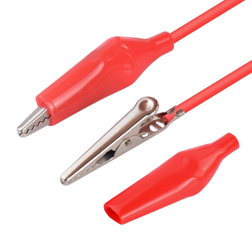 10pcs Wire Test Leads Crocodile Cable Double-ended Alligator Clips Electrical DIY Jumper Jumper Crocodile Roach Alligator Clips