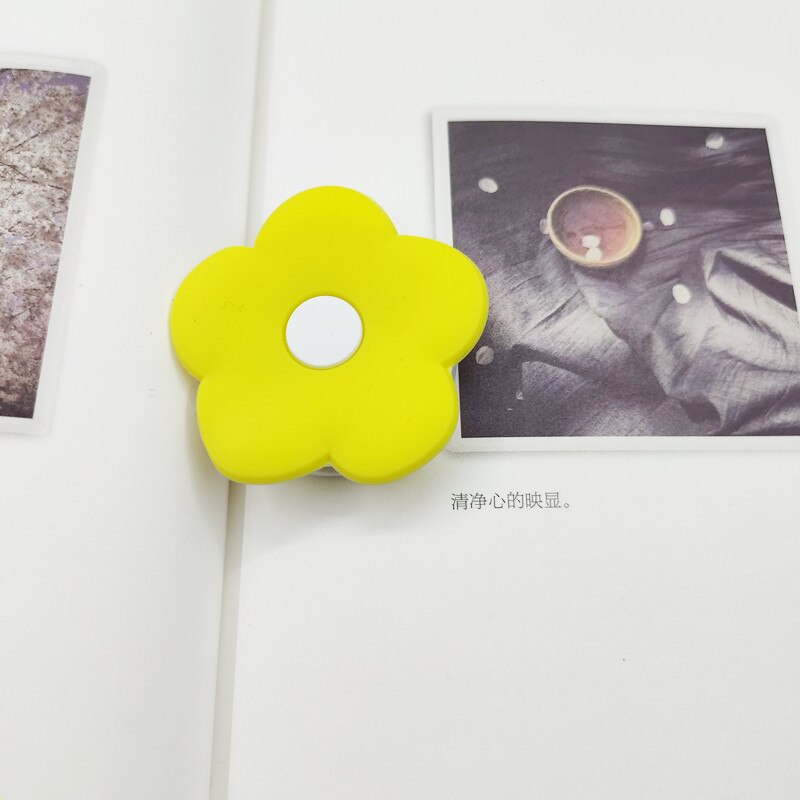 Di trasporto Del NUOVO Fumetto Rotondo Universale Del Telefono Mobile Titolare Anello Airbag Gasbag fold Del Basamento della Staffa di Montaggio Per il iPhone XR Samsung Huawei Xiaomi: Flowers