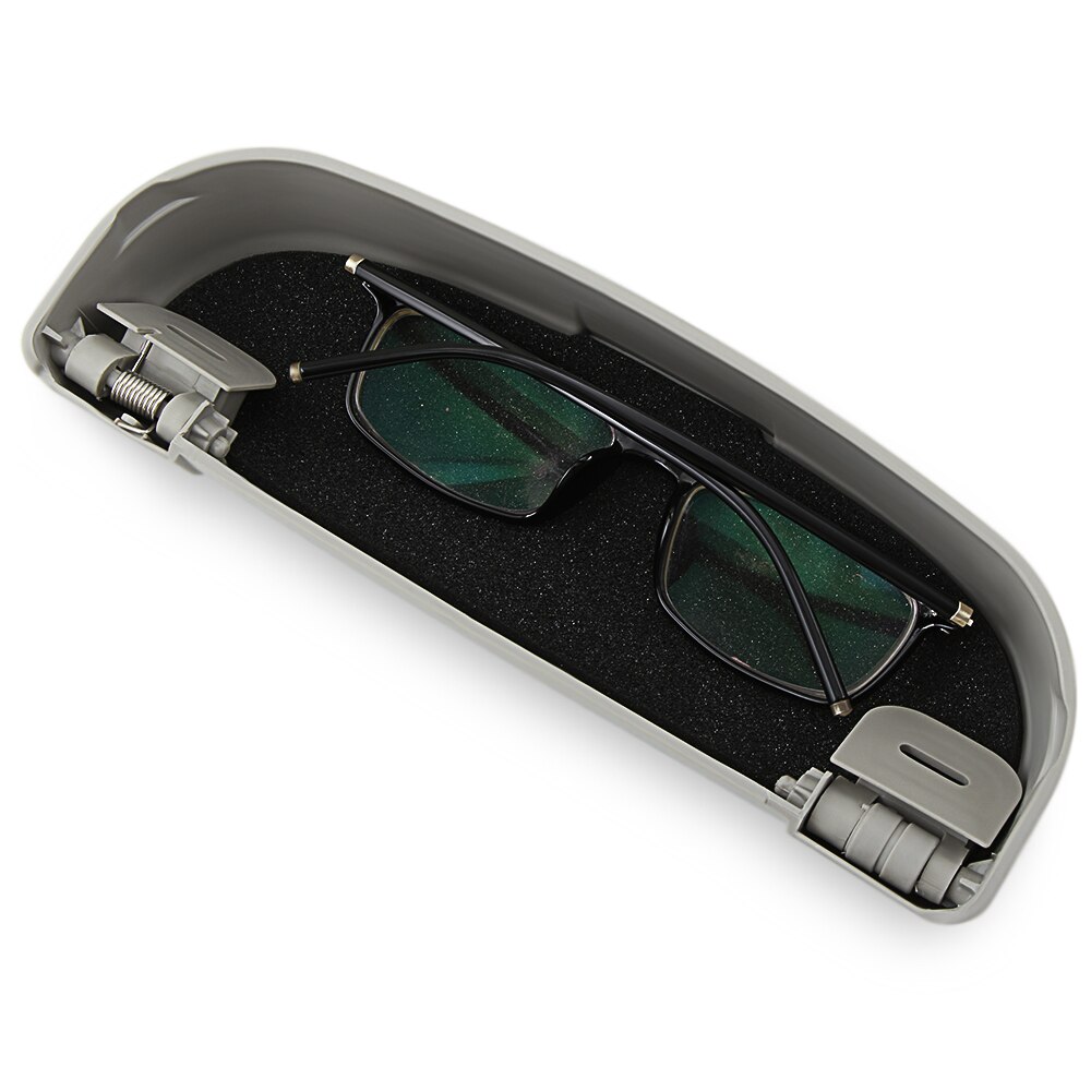 Til peugeot 206 207 307 308 408 508 301 3008 bil styling solbrille holder kasse briller opbevaringsæske auto tilbehør