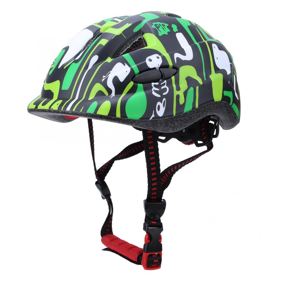 Kids Kinderen Sport Helm Fietsen Rolschaatsen Balans Scooter Kind Helm Sport Veiligheid Hoofd Beschermende Helm: green