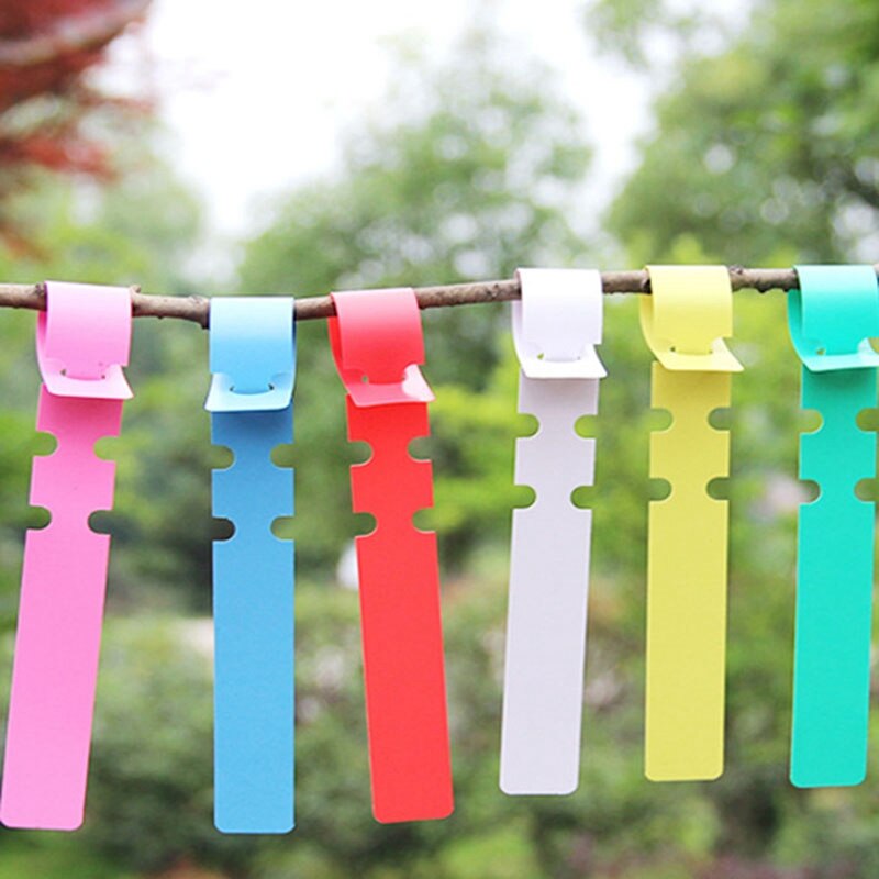 1200Pcs Plant Label Nursery Label Hanging Tree Label Seedling Plant Fruit Tree Signage Prompt Card Classification Tool