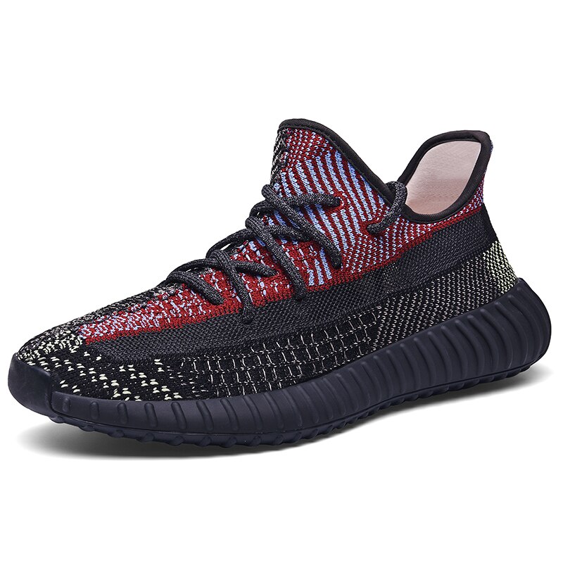 Authentieke Kokosnoot Schoenen 350v2 Zomer Ademende Sport Running Casual Vrouwen Schoenen: Black / 12.5