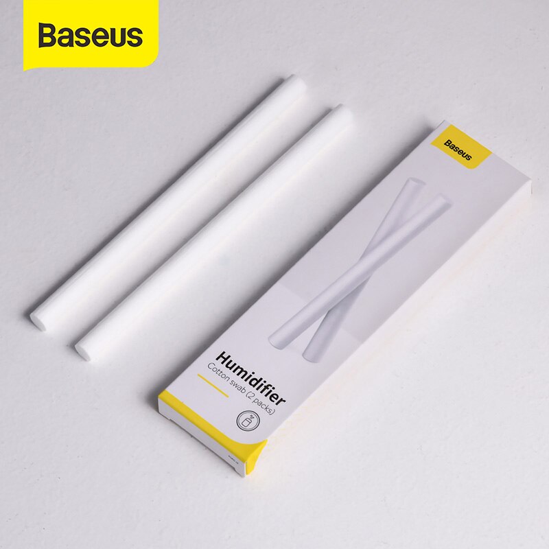 Baseus 2 Pcs Vervanging Filter Katoen Spons Stok Mini Filter Spons Voor Usb Luchtbevochtiger Diffuser Luchtbevochtiger 4 Types