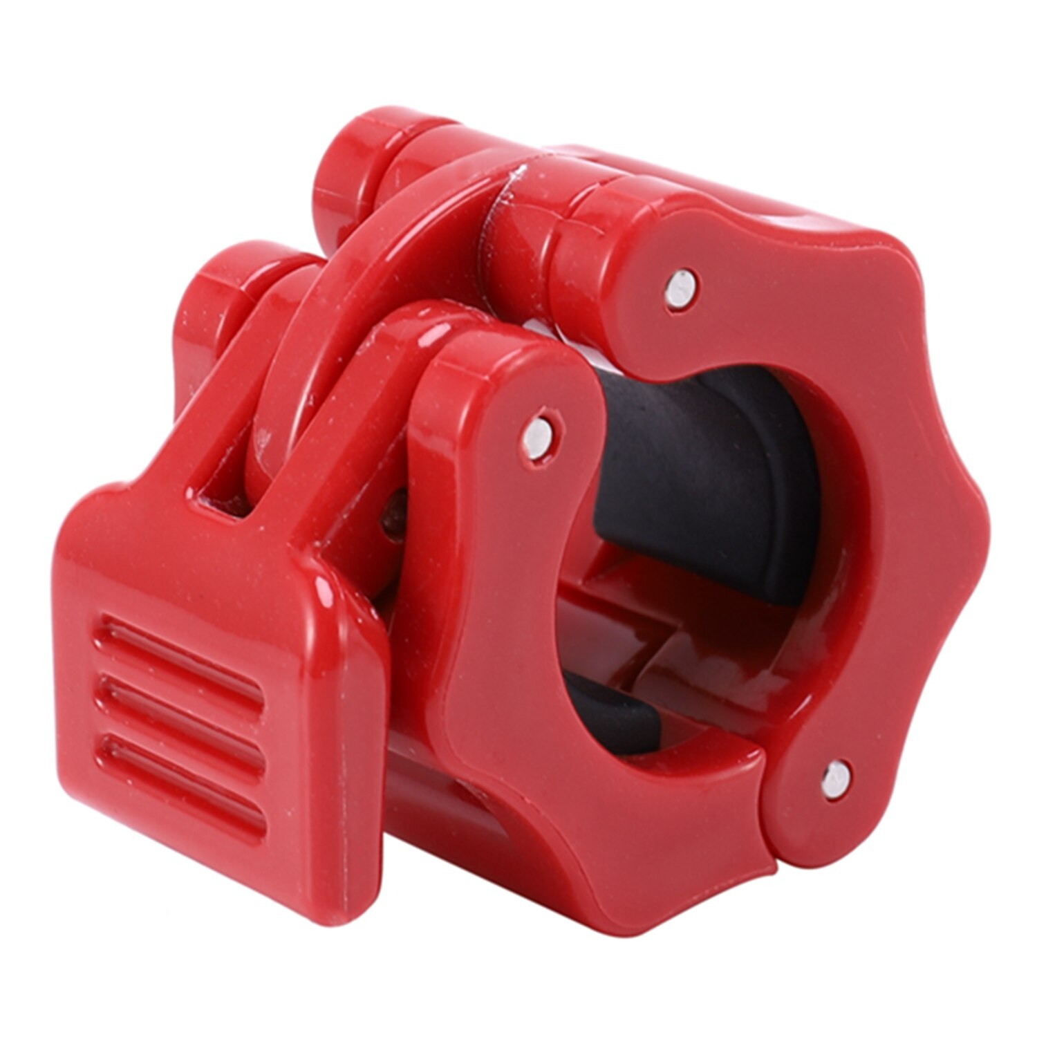 1 Inch Quick Release Dumbbell Clamps Weight Lifting Quick Release Lock Jaw for Gym Wrokout Fitness Training