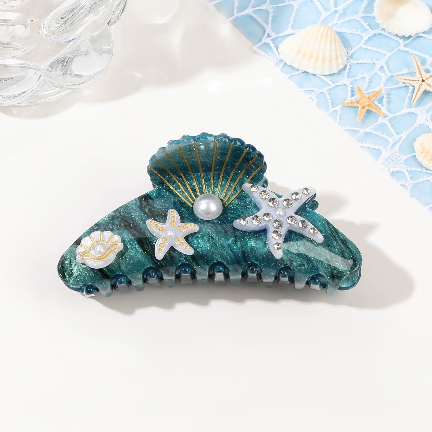 Fermaglio Per Capelli Con Strass: Morsetto Decorativo A Mascella - Italia - Foto 9