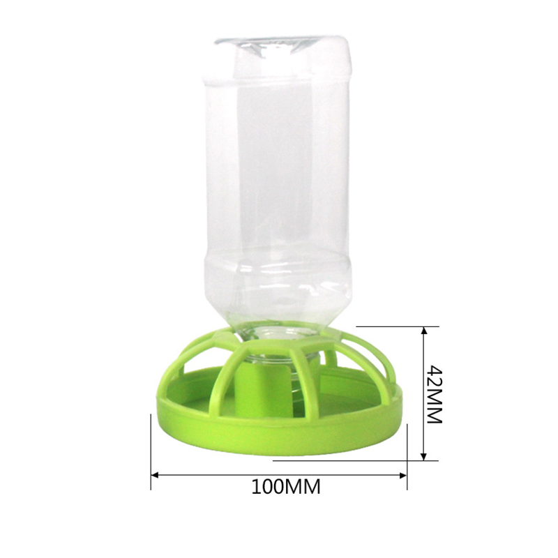 Distributeur d'eau de boisson pour reptiles, bol de nourriture, mangeoire à lézard, plat rond, bouteille de boisson: 1PCS-picture 2