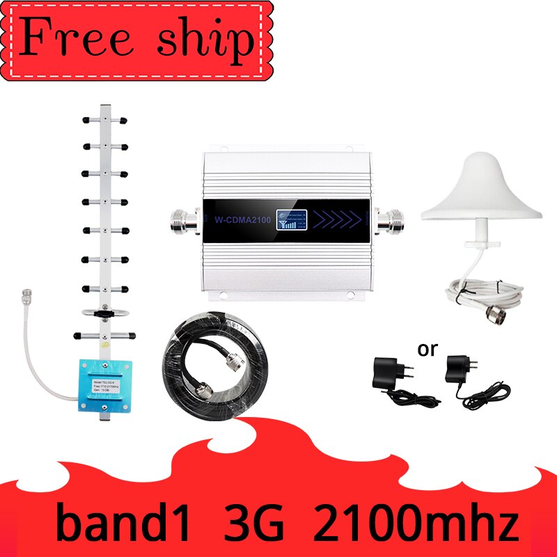 3g Versterker WCDMA 2100 Mobiele Signaal Booster band1 UMTS 2100MHZ GSM 3G mobiel signaal repeater Versterker