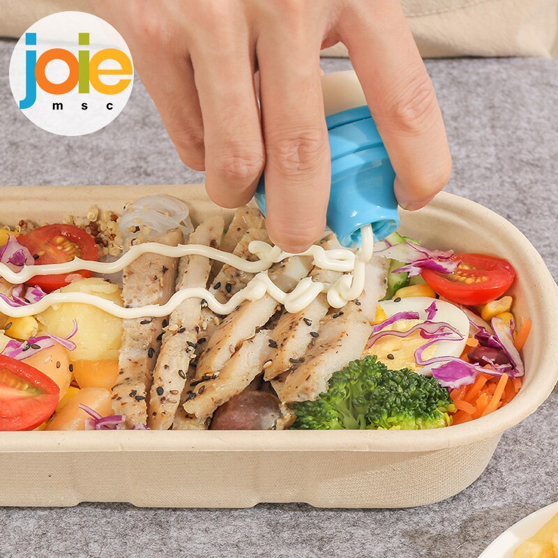 Joie Draagbare Mini Siliconen Salade Dressing Cont... Grandado