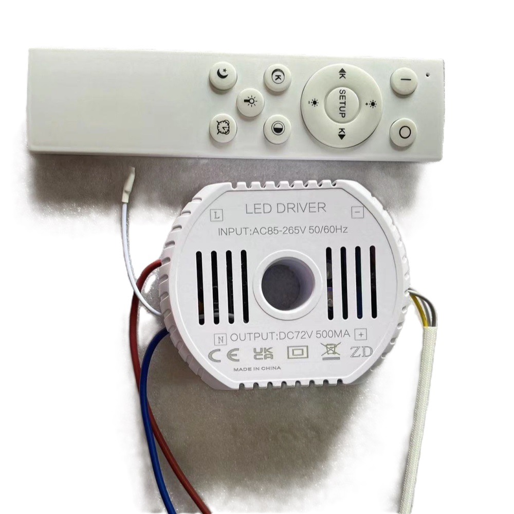 LED-Treiber für LED-Lichtleisten DC 72 V AC85–265 V, Beleuchtungstransformator, Panel für LED-Leuchten, Netzteil, LED-Transformator: Gold