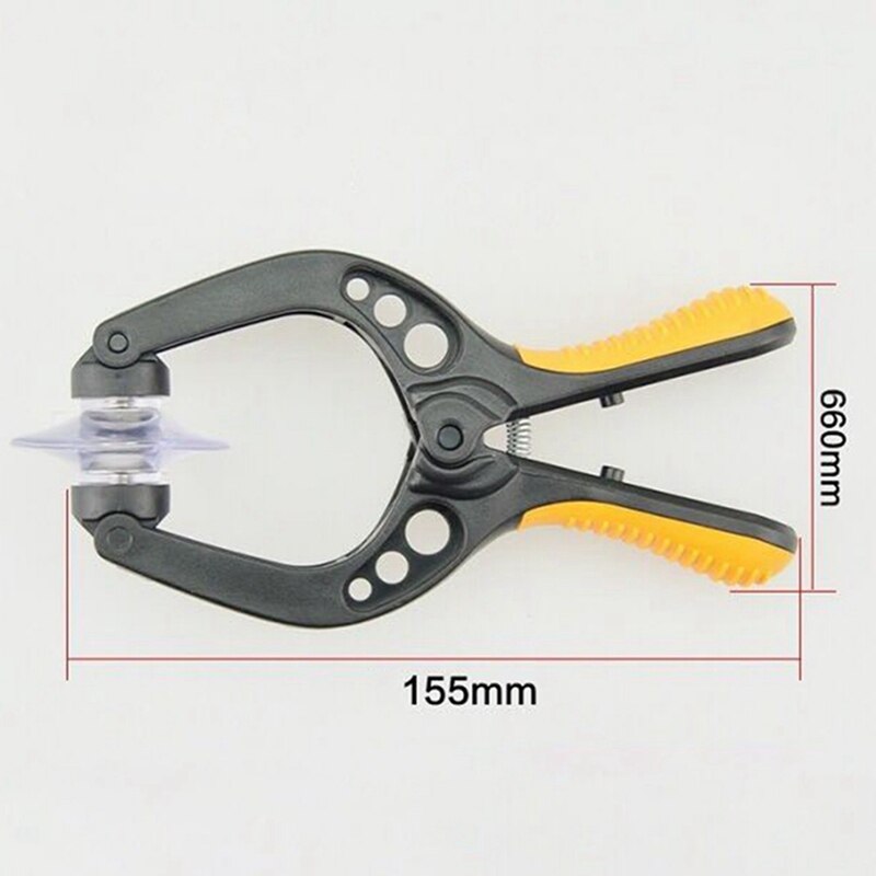 Plastic Strong Suction Cup Clamp Cellphone LCD Screen Removal Opening Pliers Repair Tool For iPhone Tablet