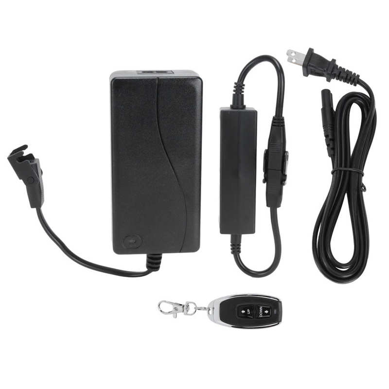 Lift Controller Set 24V Brushed DC Linear Actuator Electric Curtain Door Sofa Recliner Remote Controller 100‑240V: U.S. regulations