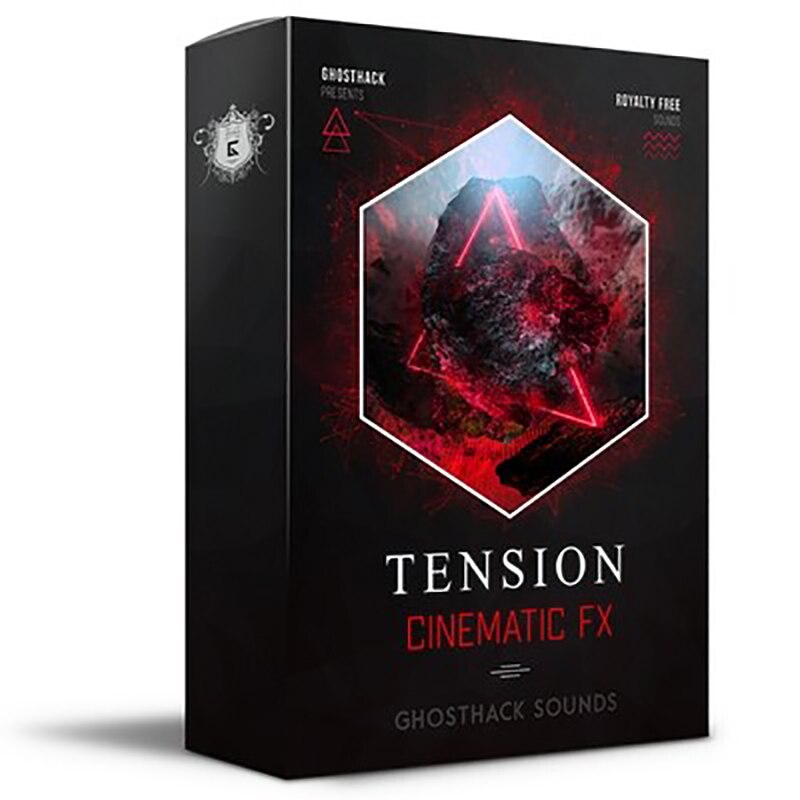 Crea ambiente cinemático con Tension, FX, incluye muchos efectos de sonido para mejorar tu Biblioteca de sonido
