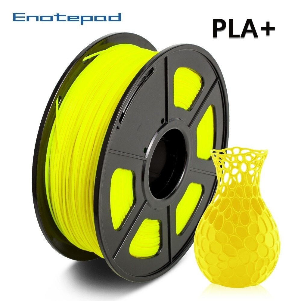 Enotepad 3D Printer Filament Pla +/Pla 1.75Mm 2.2 Lbs 1Kg Spool 3D Afdrukken Materiaal Voor 3D printers En 3D Pennen: PLAPLUS-YL-1KG