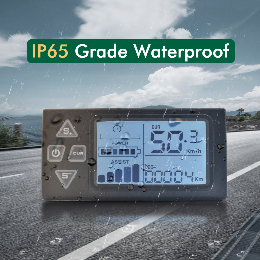 S861 Mountain UART2 Electric Bicycle Waterproof Assembly Parts Waterproof 24V/36V/48V Bicycle Speedometer Bike Computer Ebike