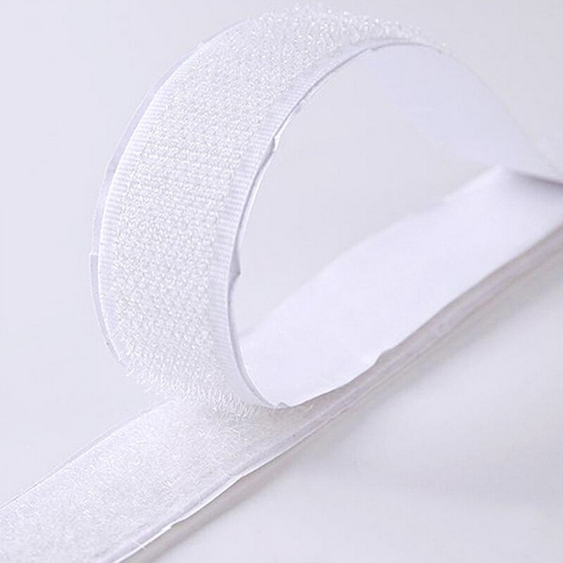 3/5 Meter/pair Met Lijm Klittenband 20/25Mm: White / 25mm 3Meter