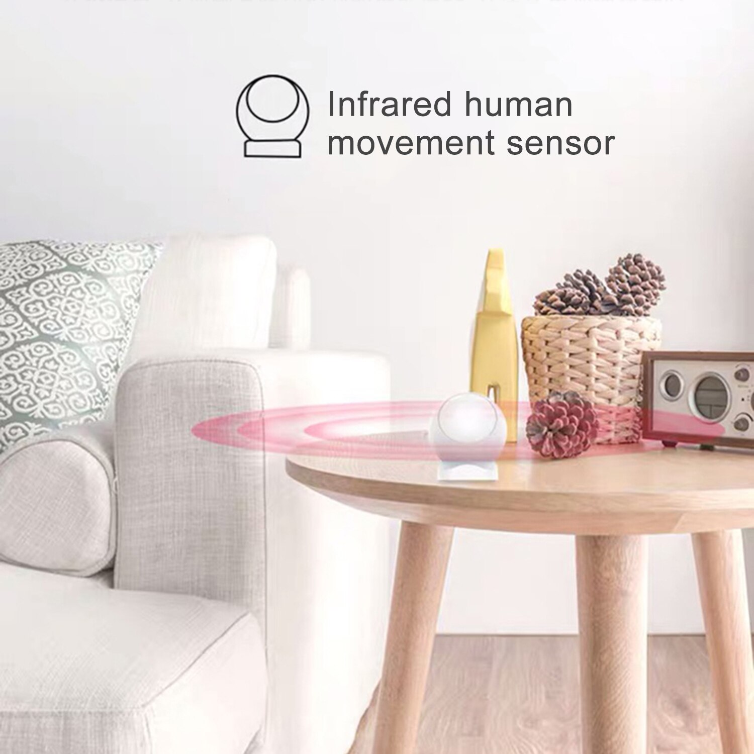 ZigBee PIR Sensor Infrarot Sensor Infrarot Menschlichen Körper Moving Sensor Automatische Intelligente Haushalts Alarm Sensor RSH-ZigBeePIR01