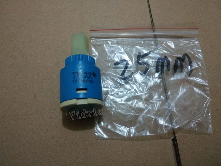 25mm Ceramic Faucet Cartridges valve , and cold ta... Grandado