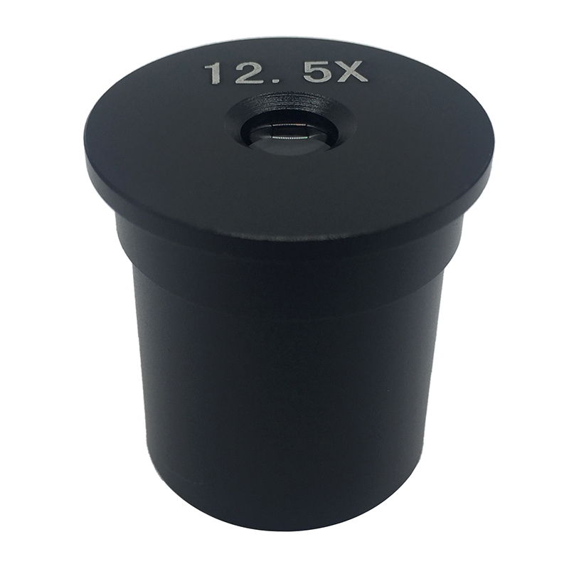 Oculaire Huygens pour série XSP, objectif optique de Microscope biologique Simple, monture H5 H10 H12.5 H16, 23.2mm, 5X 10X 12.5X 16X: 12.5X