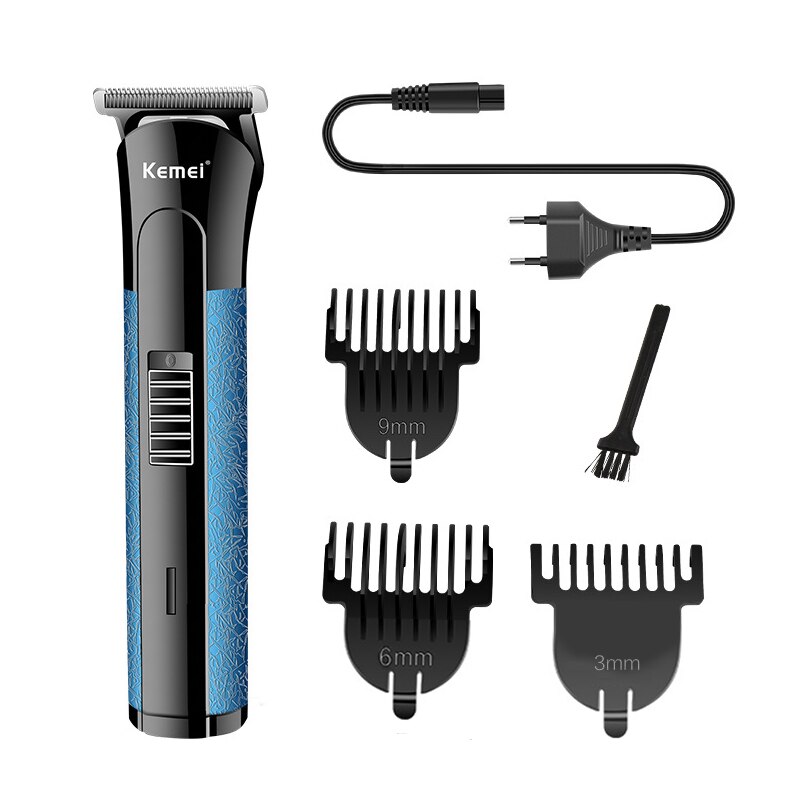 Eléctrico inalámbrico para el pelo Razors USB recargable hombres Calvo cabello Barber barba Trimmer Máquina para cortar cabello: 03