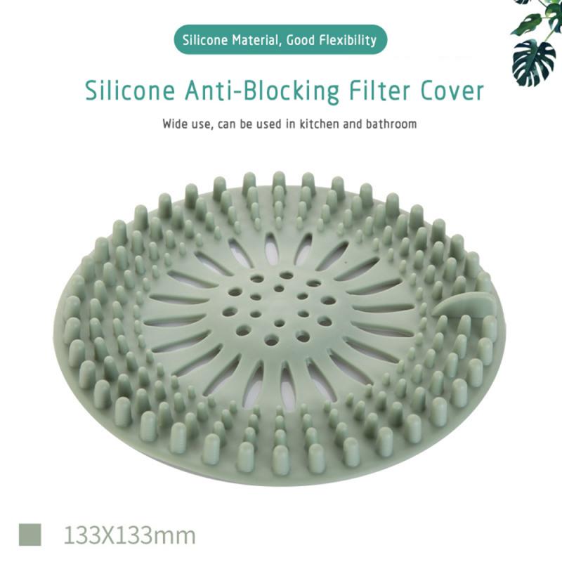 Badeværelse afløb hårfanger badeprop prop vask filter filter bruser badeværelse køkkenvask filter filter: Grøn