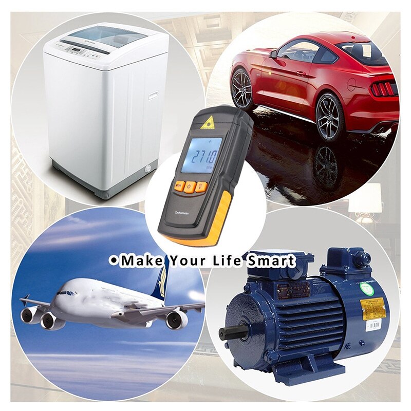 Tachymètre photoélectrique sans Contact GM8905 tachymètre tachymètre photoélectrique Instrument de mesure de vitesse