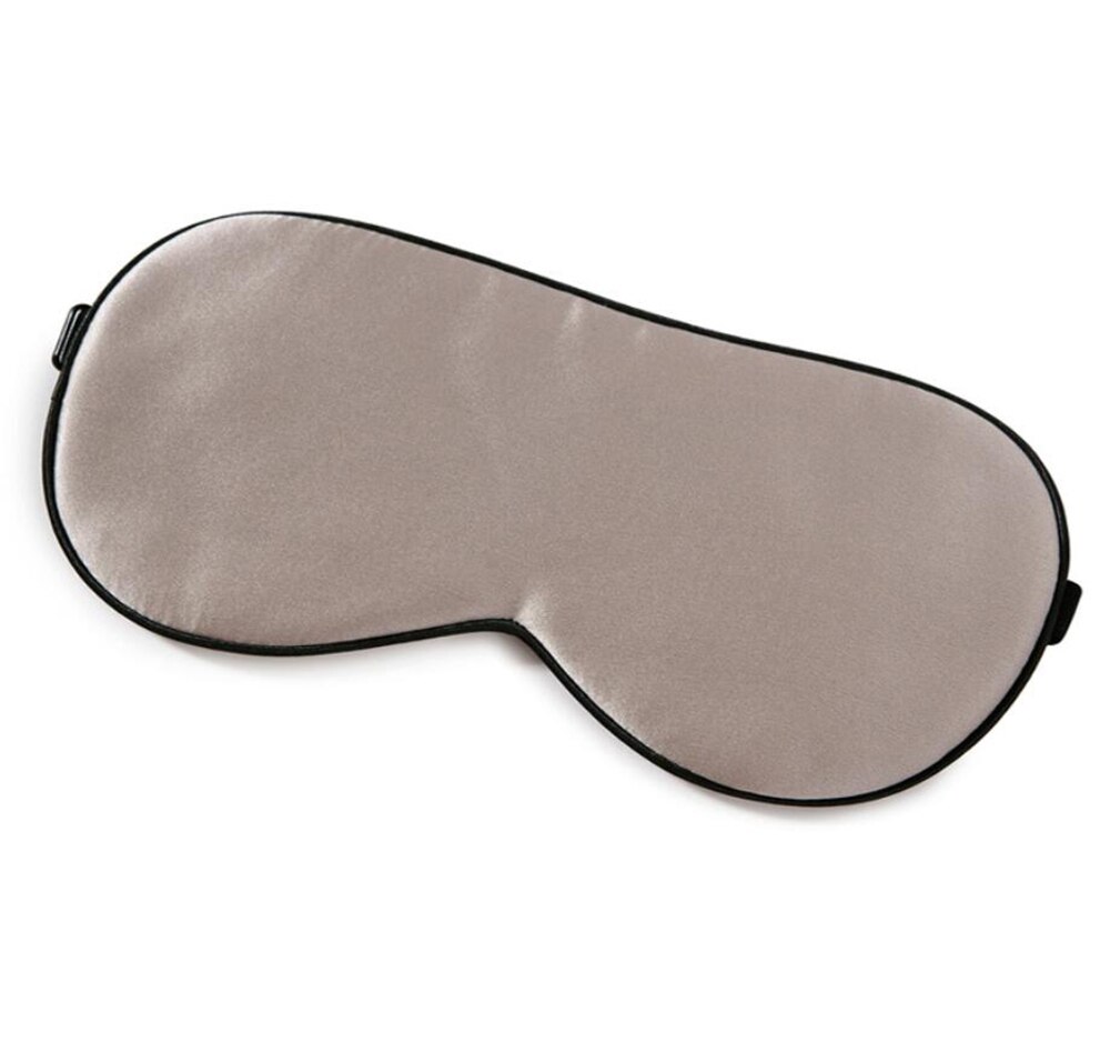 100 masque de nuit en soie masque pour les yeux en soie masque pour les yeux en soie noir confortable protection