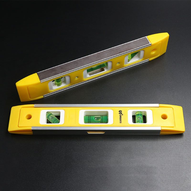 Torpedo-waterpasinstrument met magnetische, schokbestendige waterpas van aluminiumlegering