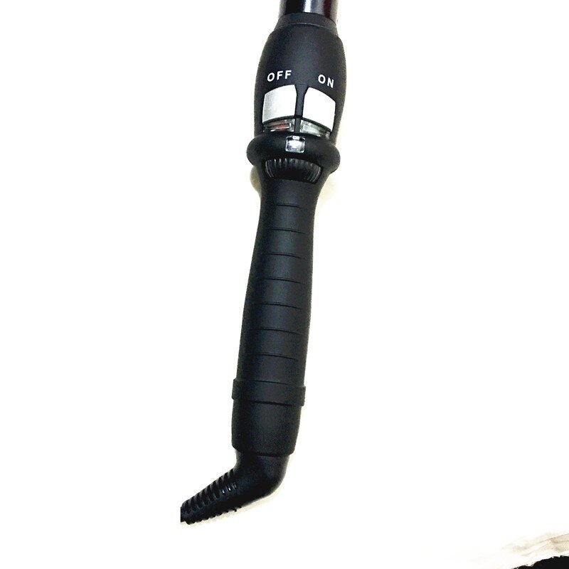 Rizadores de pelo cónico, rizador de cerámica de un solo tubo, cono de flor de pera, rizador de pelo eléctrico, voltaje general: 110-240 - v